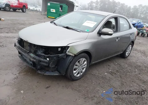 2010 Kia Forte Ex z USA, uszkodzony, nr VIN KNAFU4A25A5824048